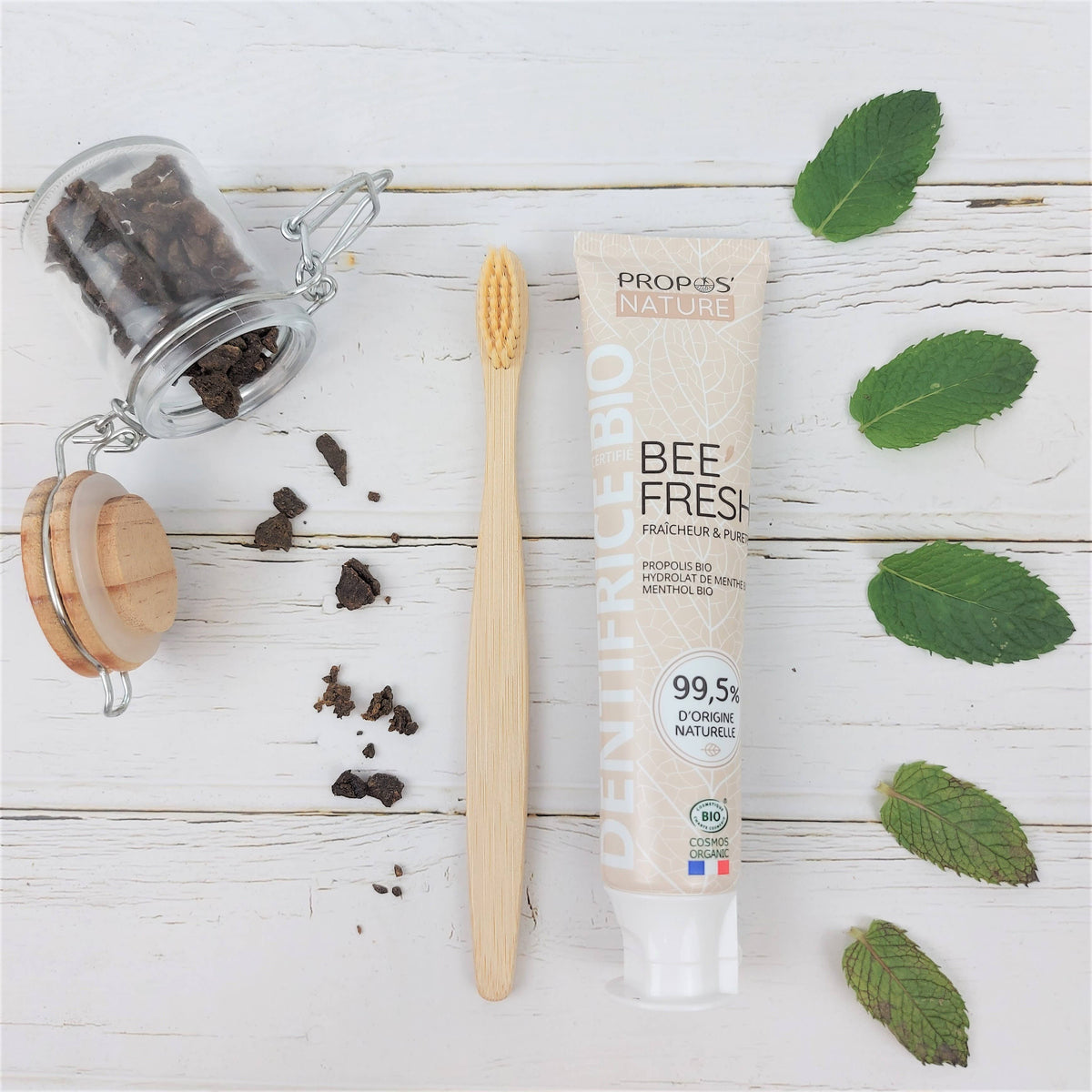 Api'Propolis · Bio-Zahnpasta mit Propolis · fluoridfrei