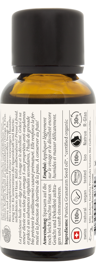 Granatapfel Bio-Pflegeöl · 30ml · Regenerierend