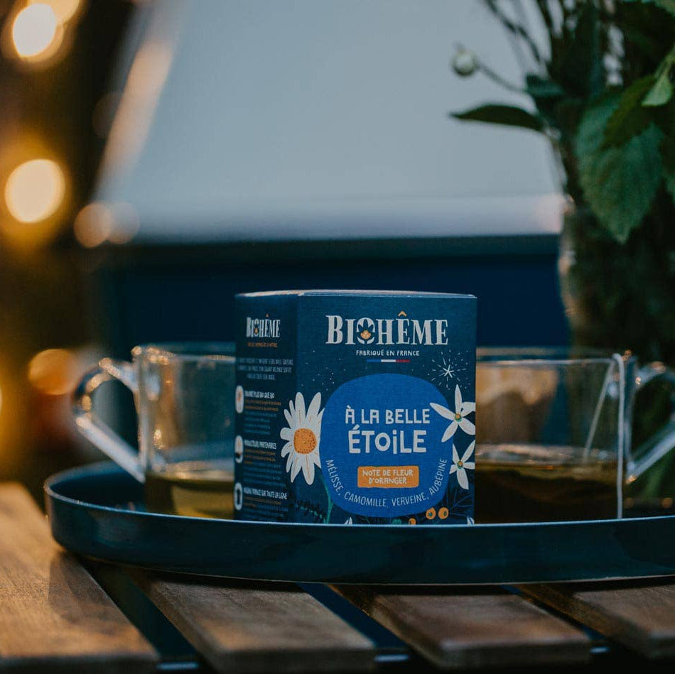 Unter dem Sternenhimmel · 20 Teebeutel · À la Belle Étoile