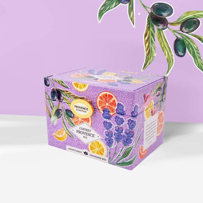 Bio-Kräutertee "Provence" in dekorativer Metallbox