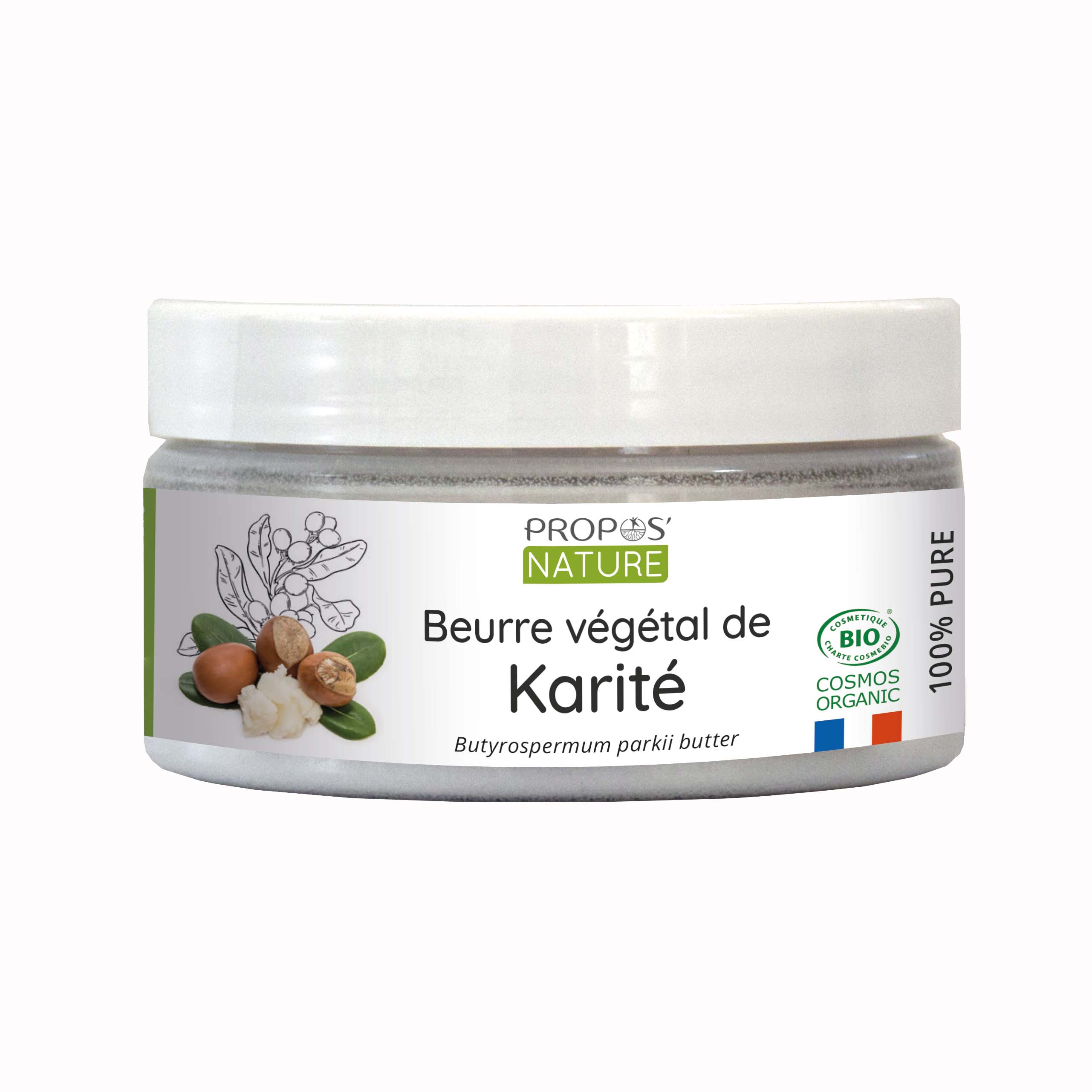 Bio-Sheabutter · 100 % pur & natürlich · 100 ml