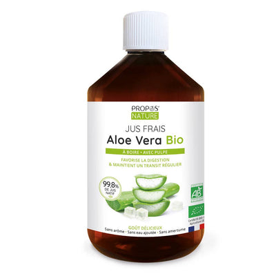 Bio-Aloe-Vera-Saft zum Trinken · 500 ml