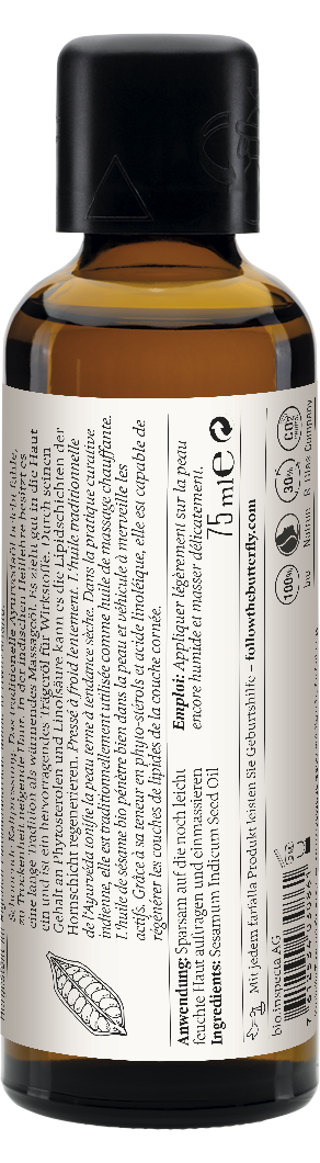 Sesam · Bio-Pflegeöl · 75ml