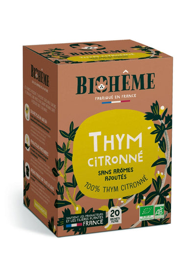 Zitronenthymian-Aufguss · 20 Teebeutel · Thym Citronné