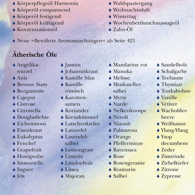 B-Ware 💛 Ingeborg Stadelmann · Bewährte Aromamischungen