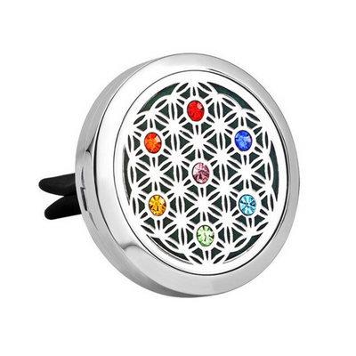 Auto Diffuser Medaillon „Blume des Lebens“