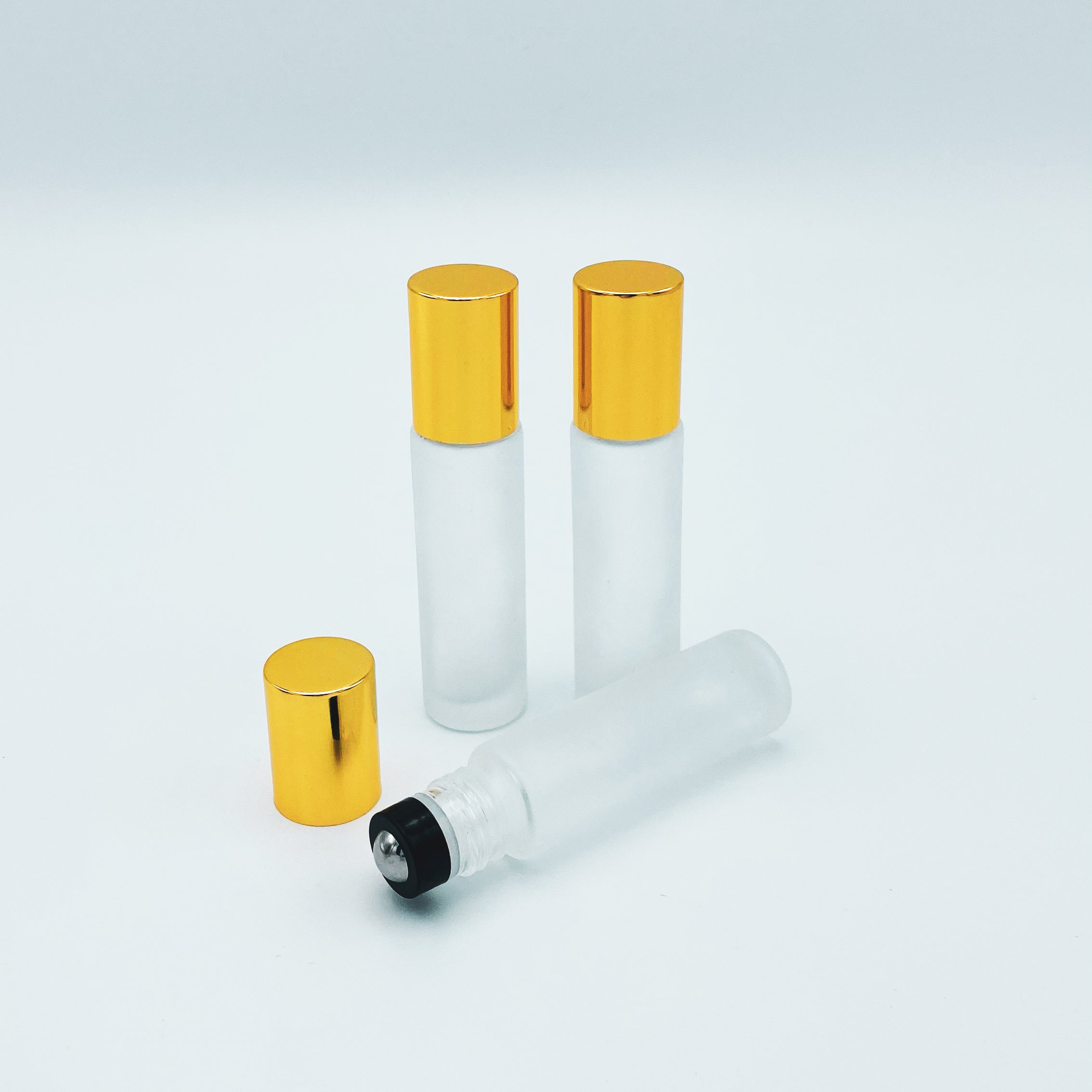 Roll On Flaschen GLOSSY gold 10 ml