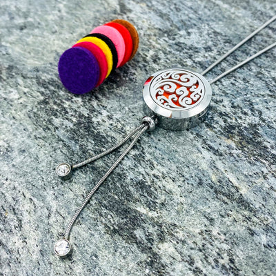 Diffuser-Kette „Floris“ silber