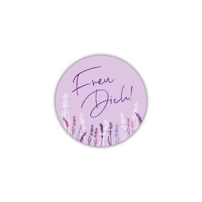 Sticker "Freu Dich!" im 24er-Set